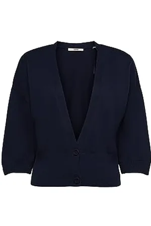 ESPRIT Damski sweter z dzianiny 043EE1I314, 400/NAVY, XXS, , XXS