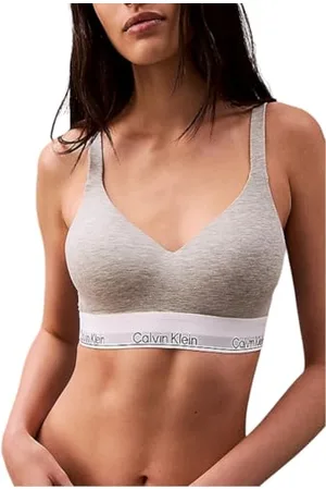 Calvin Klein Damski biustonosz Lift (Rolling Change) 000QF7900E Bralette, szary (szary wrzosowy), L, , L