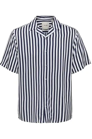 Only & Sons Onswayne SS Striped Viscose Shirt Noos koszula rekreacyjna męska, , L