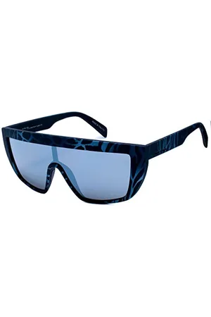 Italia Independent Unisex 0912-ZEF-071 okulary przeciwsłoneczne, wielokolorowe (Gris/Negro), 122.0