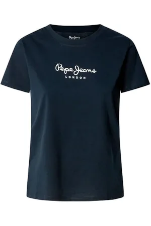 Pepe Jeans Damska koszulka MACY, niebieska (DULWICH BLUE), XL, , XL