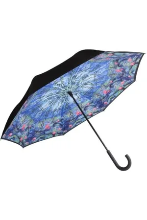 GOEBEL Upside-Down Parasol Lilie wodne z wikliną od Claude Monet, z kolekcji Artis Orbis o wymiarach: 80 x 10 x 5, 67-062-72-1, , parasol