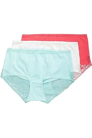 Ulla Popken Damskie duże rozmiary plus size hipsterski, 3 sztuki, koronka, , 62-64 Duże rozmiary