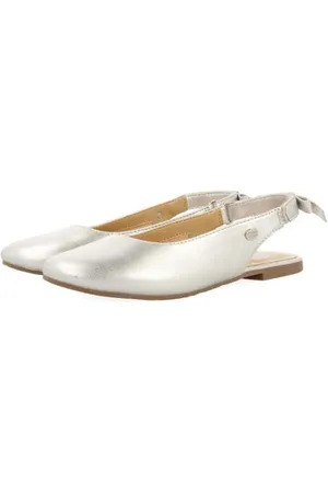 Gioseppo BAGLEY Płaskie Buty Mary Jane, Srebrne, 36 EU, , 36 EU