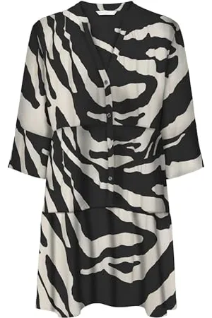 ONLY Onlnova Life Vis Thea Sleeve Dress AOP, , M