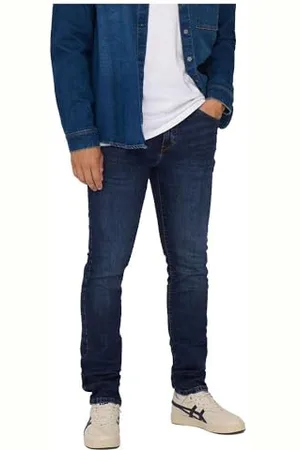 Only & Sons Onsloom dżinsy męskie slim fit, średnia talia, slim fit, , 30W / 34L