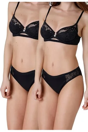 Lovable Majtki menstruacyjne z dużym przepływem sznurowane majtki dwuczęściowe damskie x2, , M