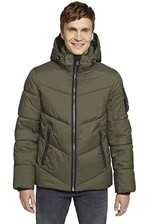 TOM TAILOR Męskie Pikowana kurtka buforowa 1026748, , M