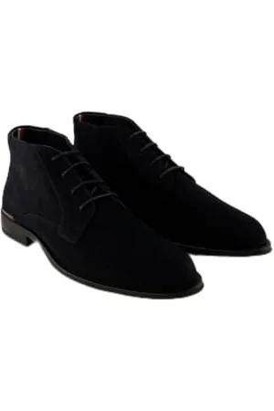 Tommy Hilfiger Męskie buty CORE RWB Hilfiger Suede L (FM0FM04805) niskie, niebieskie (Desert Sky), 39 EU, , 40 EU