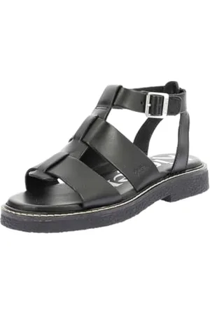Kickers Damskie sandały na obcasie Lila, czarne, 41 EU, , 41 EU