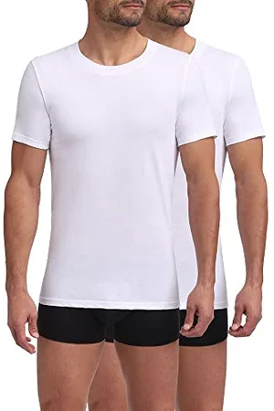 Dim Koszulka Wycięcie pod szyją Eco 100% Cotton Mężczyźni x2, , XXL