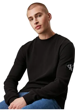 Calvin Klein Jeans Męska koszulka z dzianiny waffle Ls L/S, , XXS