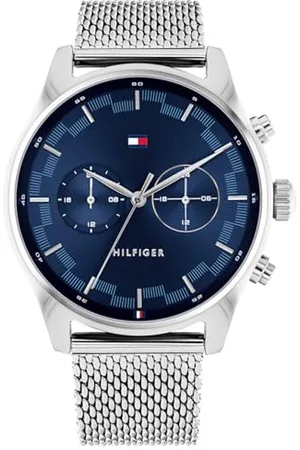 Tommy Hilfiger Męski analogowy zegarek kwarcowy z paskiem ze stali nierdzewnej 1710420
