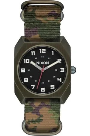 Nixon Męski zegarek analogowy z bransoletką ze stali szlachetnej A1409-5118-00