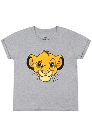Disney Dziewczęcy Król Lew Simba T-shirt