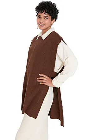 Trendyol Sweter kamizelka - - regularny, , M-L