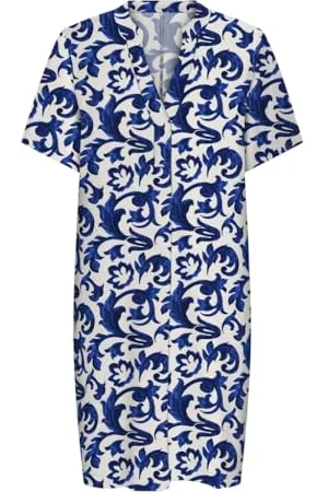 ONLY Onlsusi Life SS V-Neck Tunic Dress Wnn, , XS