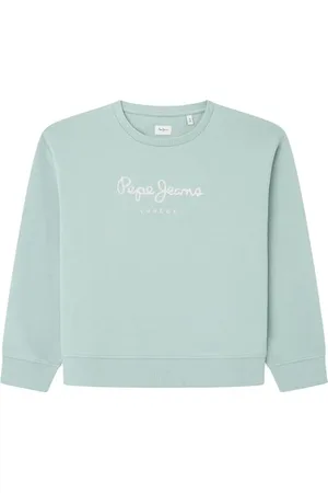 Pepe Jeans Dziewczęca zimowa róża, bluza, zielona, 16 lat, Zielony (zielona szałwia), 16 lat