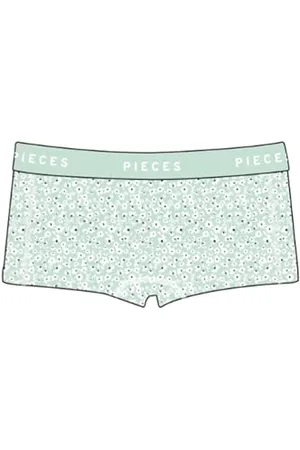 Pieces® Bokserki damskie Pclogo Lady Boxs/AOP Noos Bc szorty kąpielowe, , L