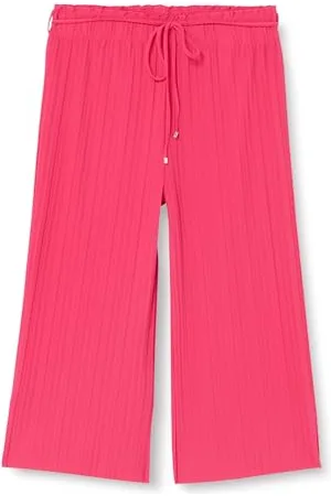 QS by s.Oliver S.Oliver Schwarz LABEL Culotte z plisowanymi plisami, , 38