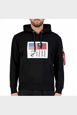 Alpha Industries USN Blood Chit Hoody Bluza z kapturem dla mężczyzn