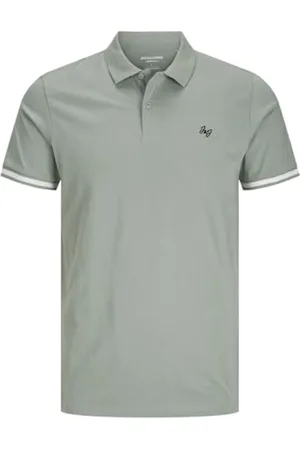 JACK & JONES Męska koszulka polo Jjejersey z logo Ss Noos, , XS