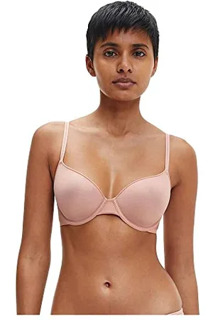 Calvin Klein Damskie biustonosze Demi Demi Demi Plunge, stonowane, 34B, , 75B