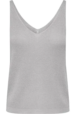 ONLY Onlshina Sl Glitter Top KNT, , XL