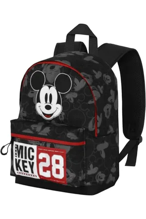 Disney Mickey Mouse Year-Small FAN HS plecak, czarny, 25 x 35 cm, pojemność 12 l, , Jeden rozmiar, Mały plecak FAN HS