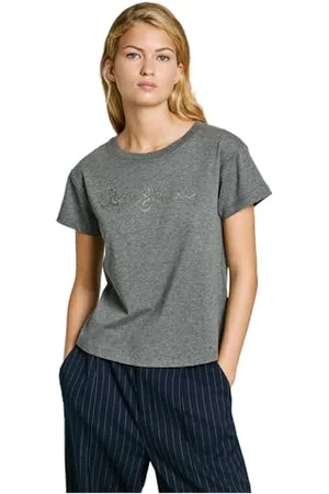 Pepe Jeans Damska koszulka Gaia, szara, XS, , XS