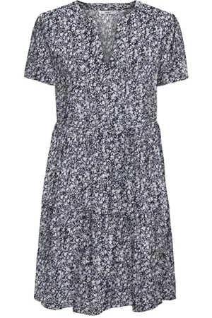 ONLY Onlzally Life S/S Thea Dress Noos Ptm, , XL