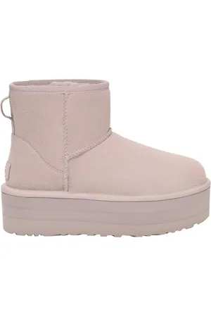 UGG Damskie klasyczne buty na mini platformie, Pale Smoke, 7 UK, , 40 EU
