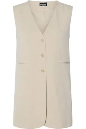Pieces® Pckamil Sl Vest damska, , XL