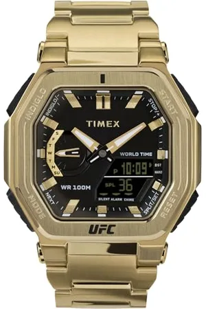 Timex Męski analogowy cyfrowy zegarek kwarcowy na rękę UFC Strength, , bransoletka