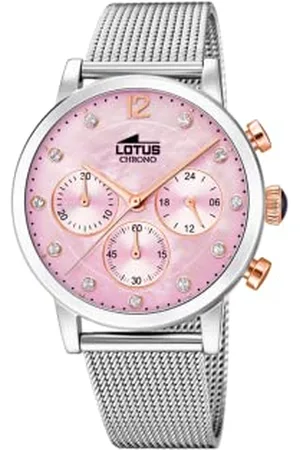 Lotus Damski chronograf kwarcowy zegarek z bransoletką ze stali szlachetnej 18676/2