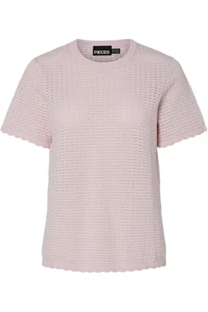 Pieces® Pcscout Ss O-Neck Knit Bc, , XS