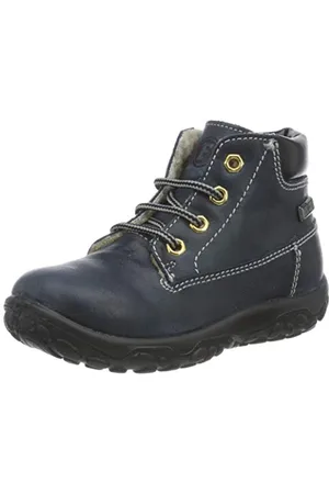 Falcotto Unisex Baby TOC Mid Calf Boot, niebieski - Bleu - 18 EU