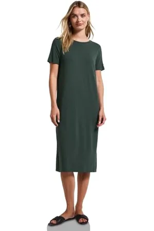 Street one T-shirt Dress Sleeve Detail_Solid 44, , 44