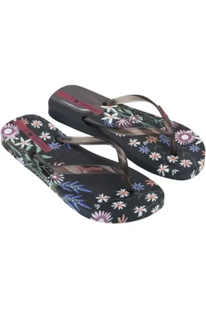 Ipanema Verao Tropical FEM klapki damskie, czarne/perłowe czarne, 39 EU, , 39 EU
