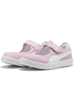 PUMA COURTFLEX V3 LINA V PS Sneaker, różowo-fioletowo-białe, rozmiar 11,5 UK, Róża fioletowo-biała , 11.5 UK Child