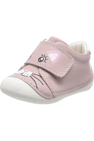 Geox Baby Girls B Tutim First Walker Shoe, , 18 EU