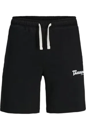 JACK & JONES Jpstgordon Charge Print Sweat męskie szorty Mid, , XS