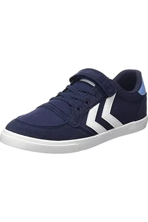 Hummel Slimmer Stadil Low JR Sneaker, czarne IRIS, 10 UK dziecko