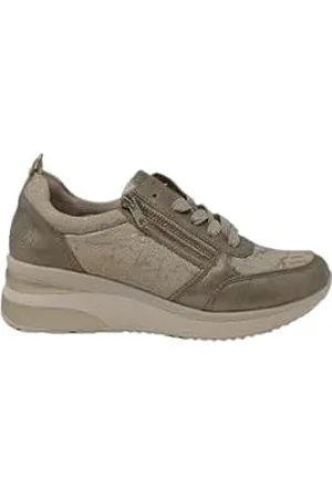 Remonte Damskie buty sportowe D2401 Low, metaliczne, rozmiar 35 EU, , 35 EU