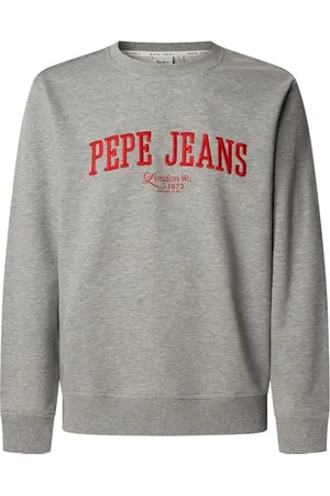 Pepe Jeans Męska bluza DERRIL CREW, szara (jasnoszara MARL), M, , M