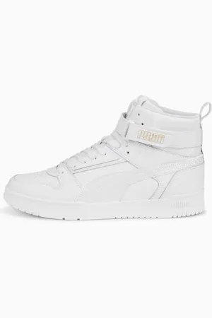 PUMA Gra Rbd Adidasy Uniseks, WHITE- WHITE- TEAM GOLD, 38.5 EU