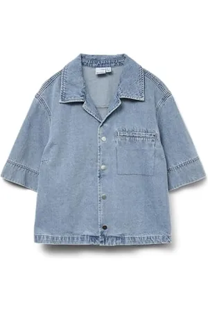VERO MODA Vmmary 2/4 V-Neck DNM Shirt Si313, , L