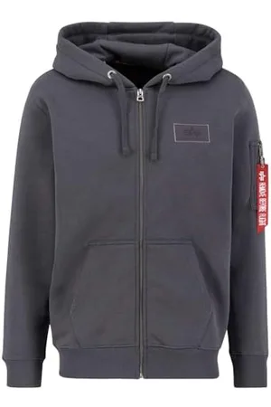 Alpha Industries Back Print Zip Hoody Męska bluza z kapturem