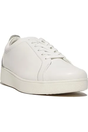 FitFlop Damskie trampki ze skóry backtab Rally Crystal-backtab, , 36 EU