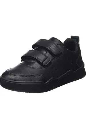 Geox J Perth Boy C Sneaker, czarne, 31 EU